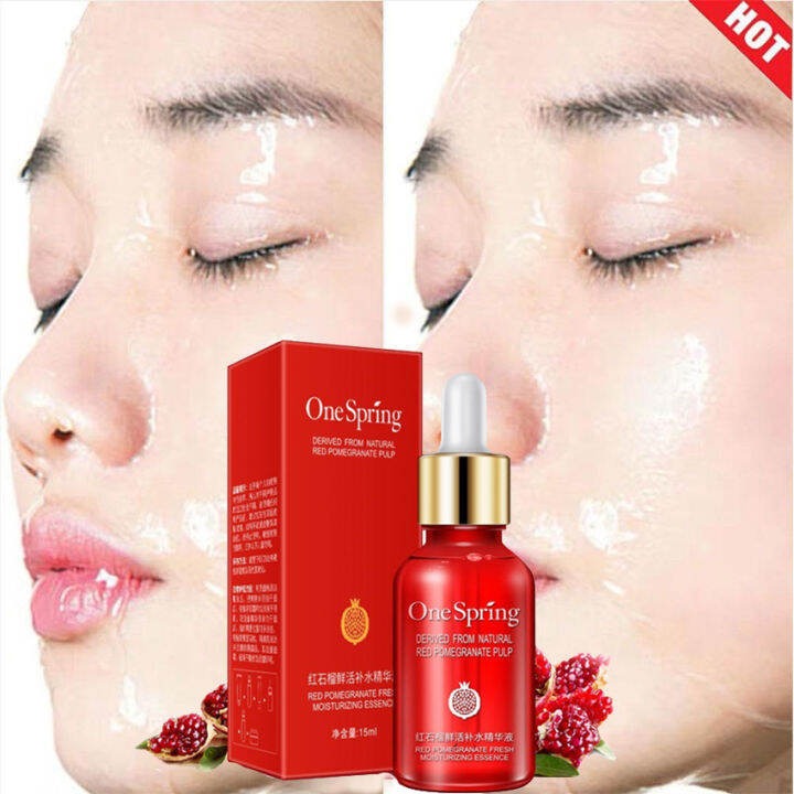One Spring Red Pomegranate Fresh Moisturizing Essence - 2